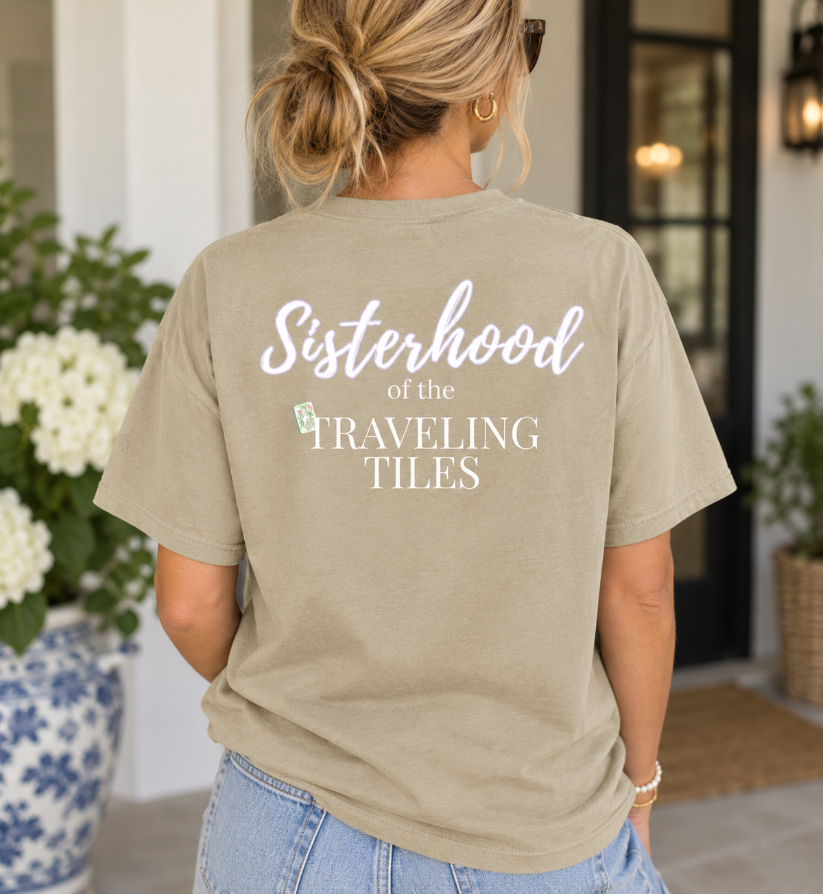 Sisterhood of the Traveling Tiles Mahjong Tee