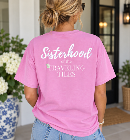 Sisterhood of the Traveling Tiles Mahjong Tee