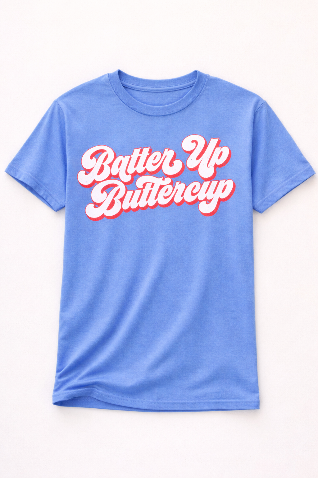 Pink Daisy Batter Up Tee by Pierce + Pine featuring a playful daisy graphic on a casual cotton T-shirt.