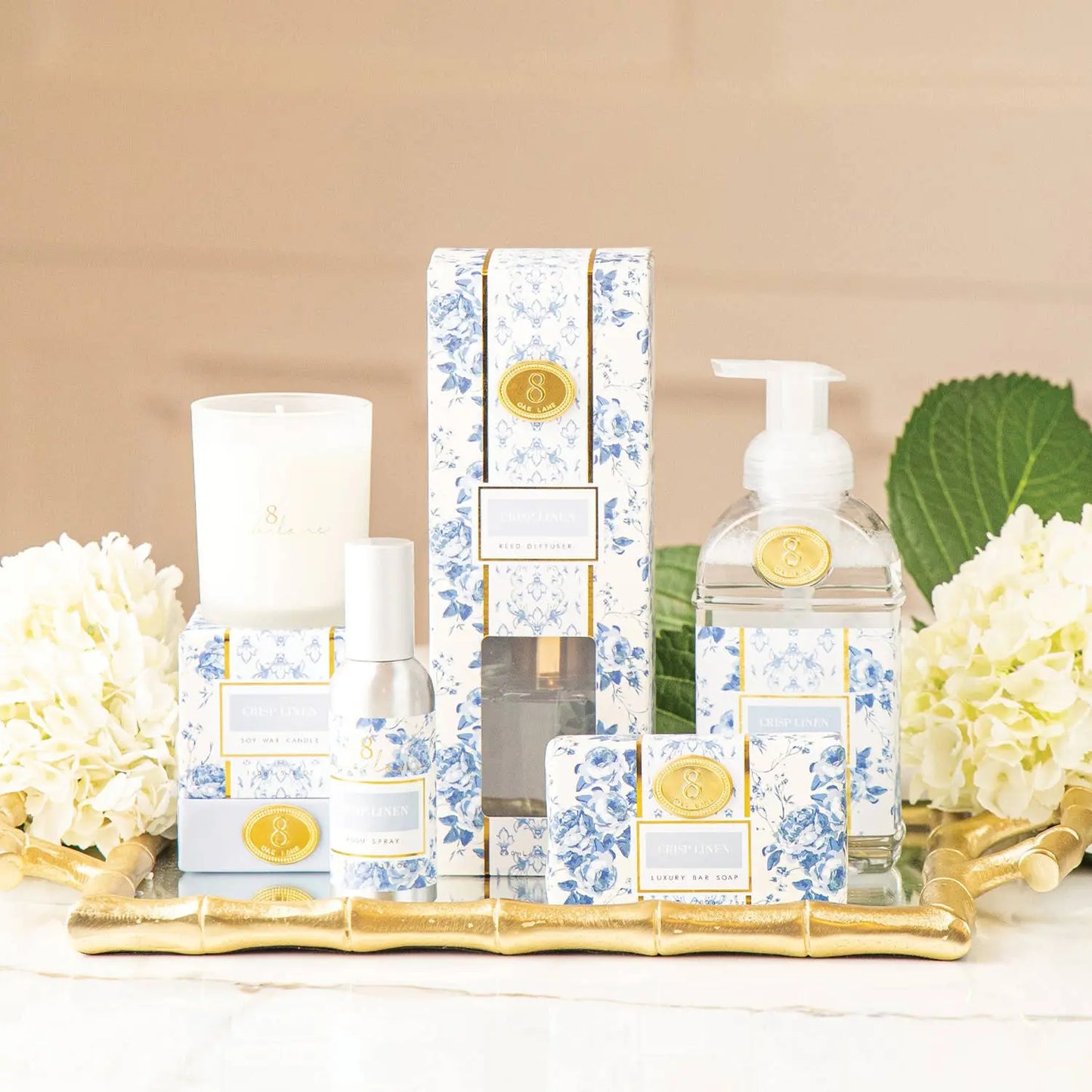 Crisp Linen Hand Soap - Bath & Body