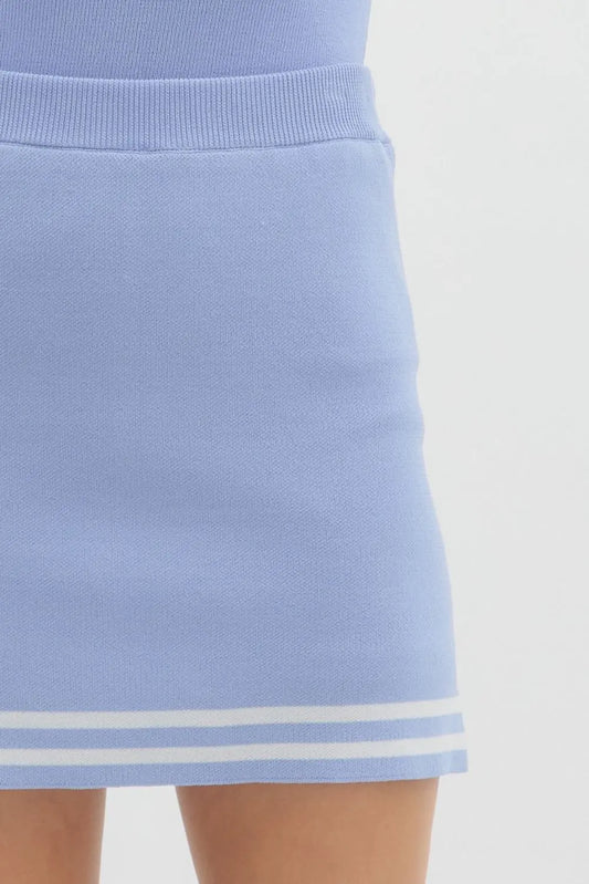 Elise High-Waisted Stretch Skort - Skorts