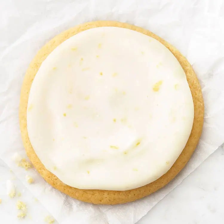 Indigo Blooms Half Dozen Sampler - Iced Cookies