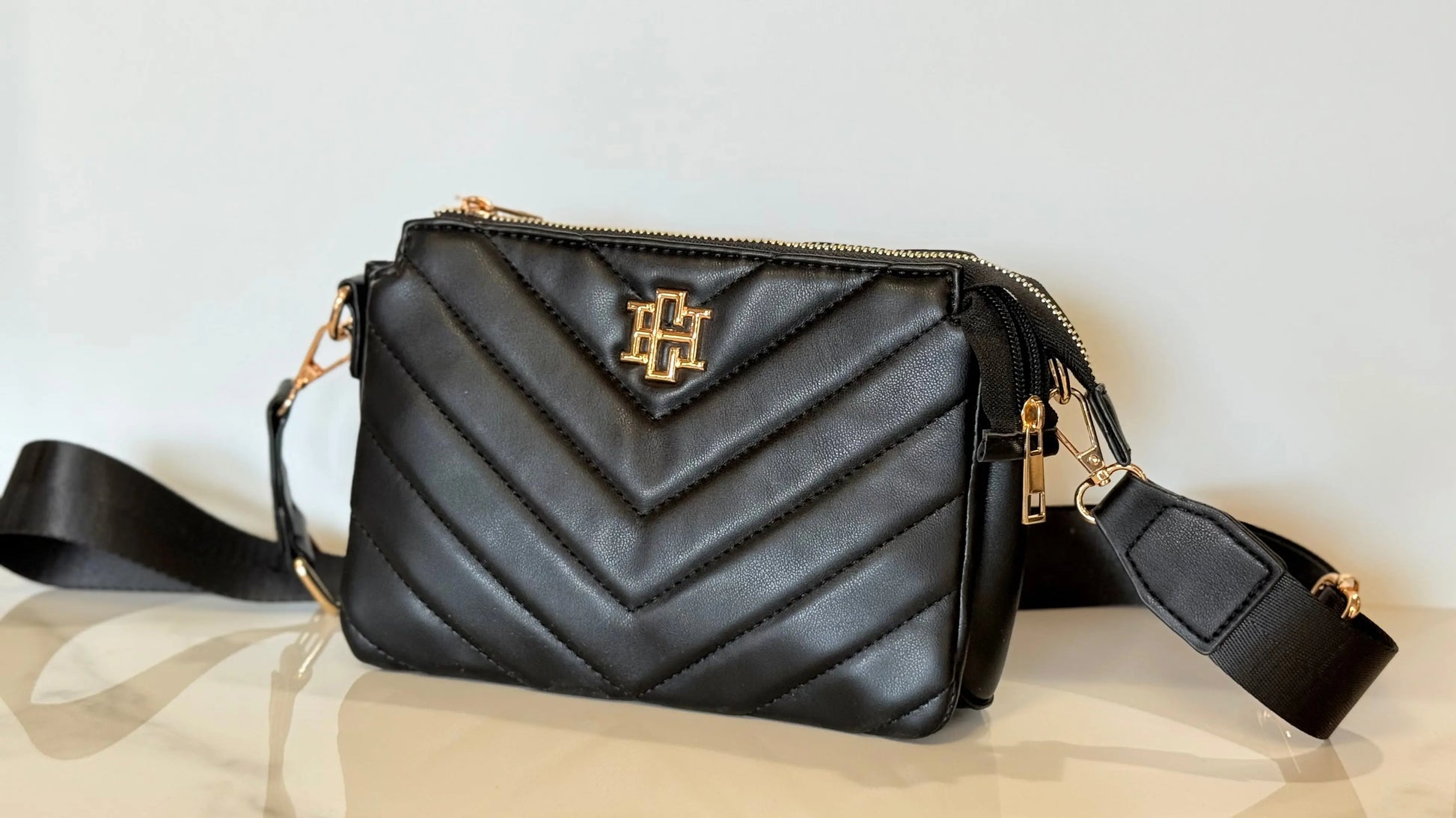 Jace Quilted Crossbody - Crossbody Bags