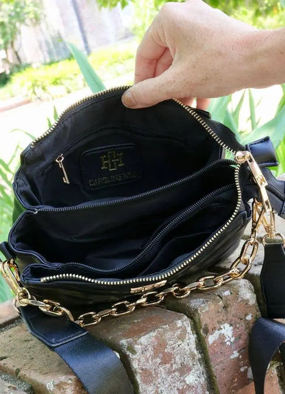 Jace Quilted Crossbody - Crossbody Bags