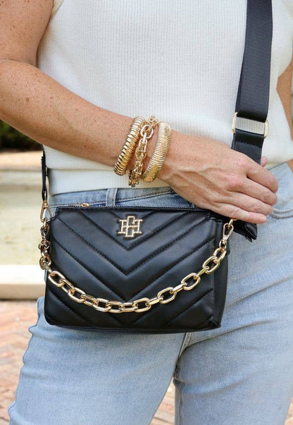 Jace Quilted Crossbody - Crossbody Bags