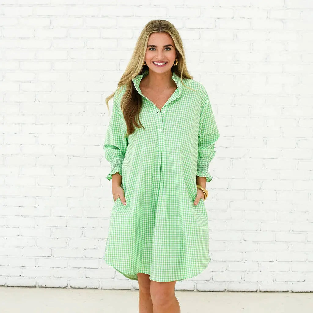 Kimberly Dress – Opposite Gingham - Dresses