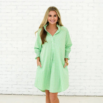 Kimberly Dress – Opposite Gingham - Dresses