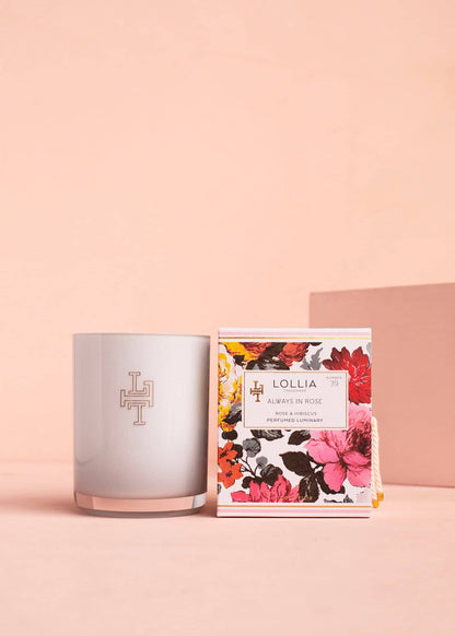 Always in Rose Boxed Candle Margot Elena