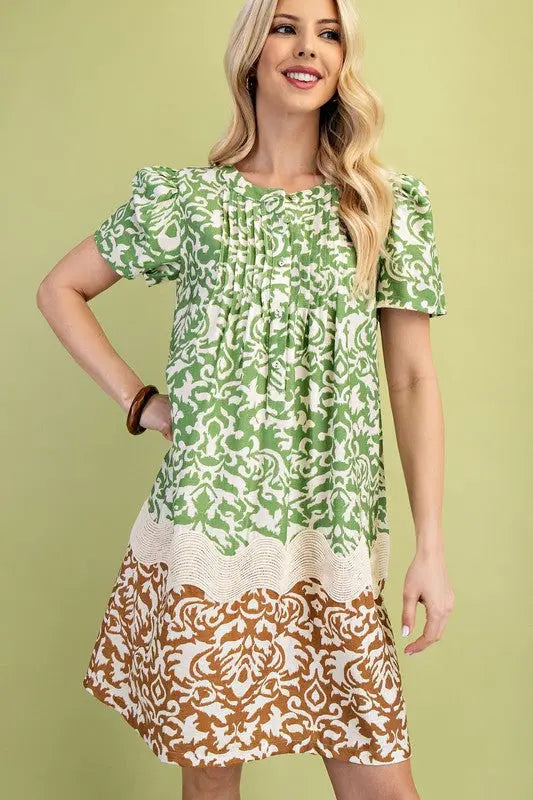 Maeve Pleated Midi Dress - Dresses