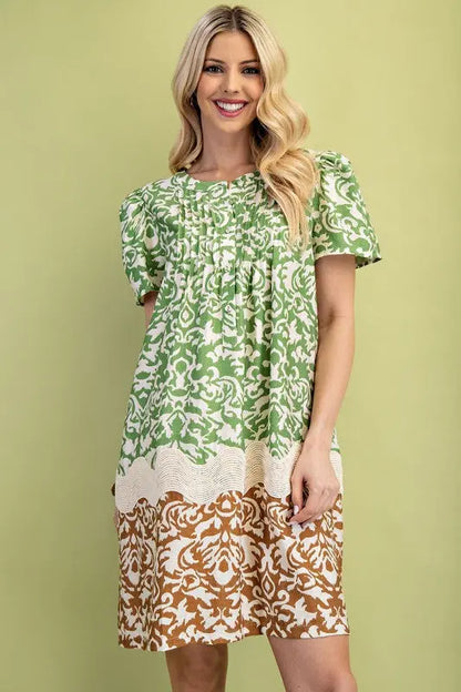 Maeve Pleated Midi Dress - Dresses