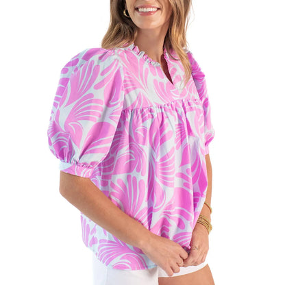 Maggie Sail Away Blouse - Tops
