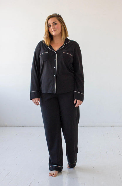 Classic Luxury Pajamas in Brushed Pima Cotton