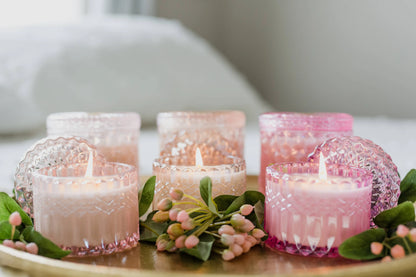 Peony Petite Shimmer Candle - Candles