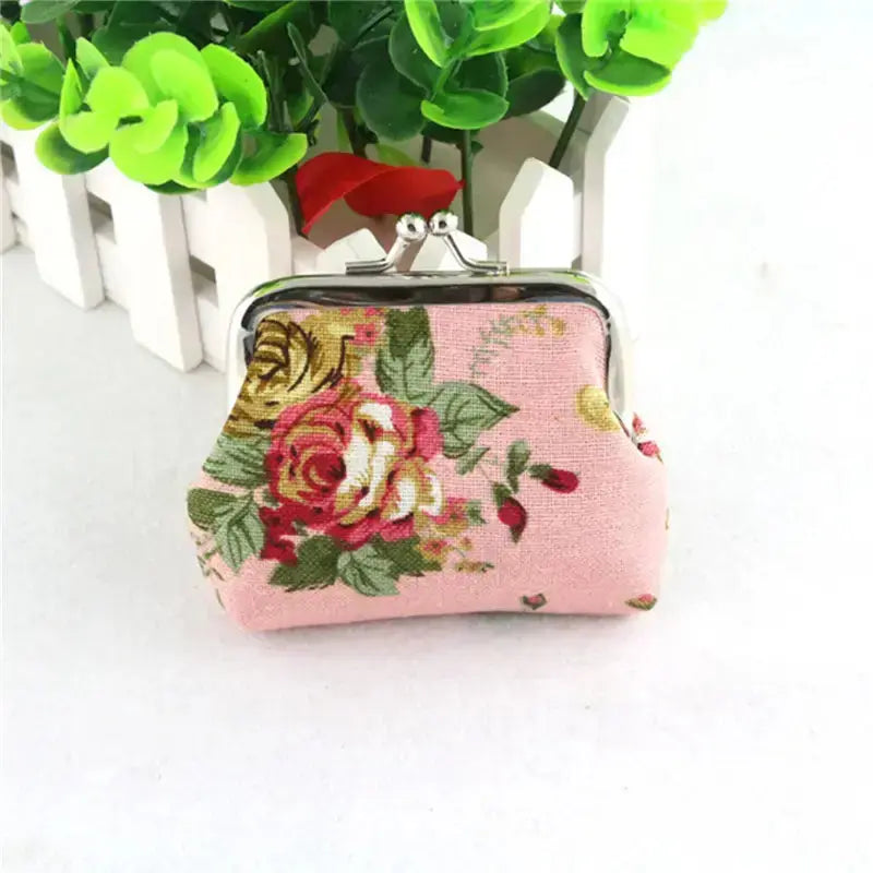 Petite Petal Coin Purse - Pink - Coin Purses