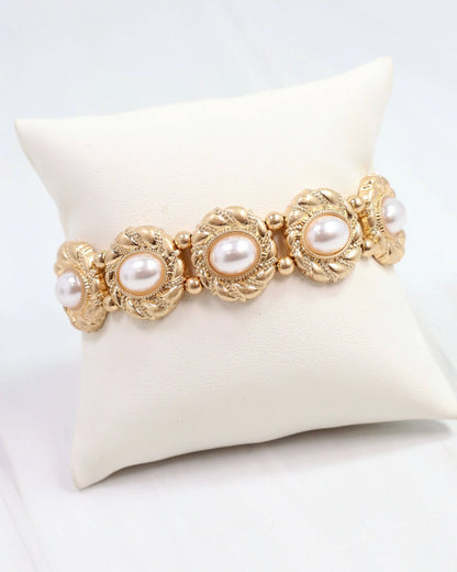 Presley Pearl Stretch Bracelet - Jewelry