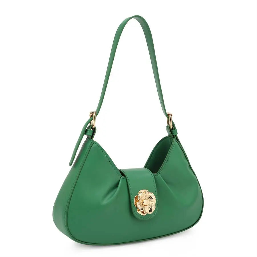 RUBY SHOULDER BAG - Kelly Green - Crossbody Bags