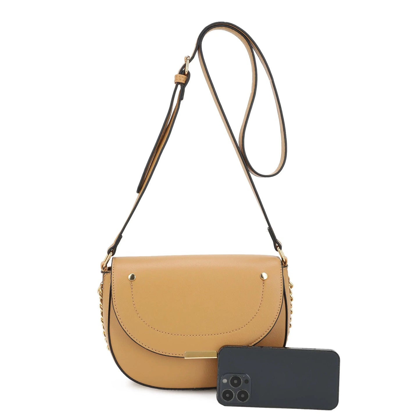 Saddle Crossbody Bag - Crossbody Bags