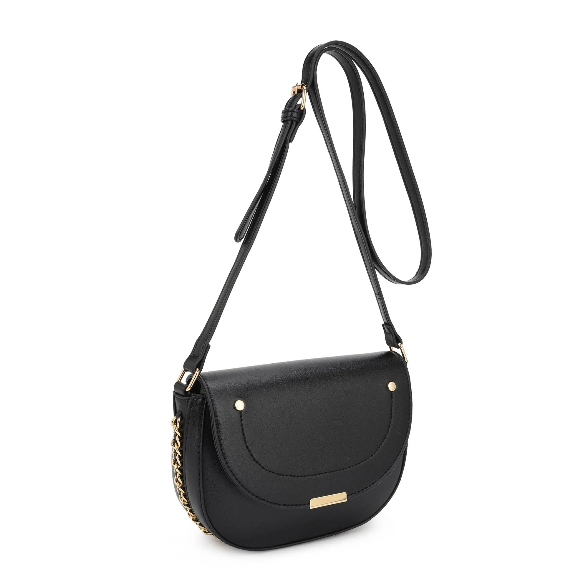 Saddle Crossbody Bag - Crossbody Bags