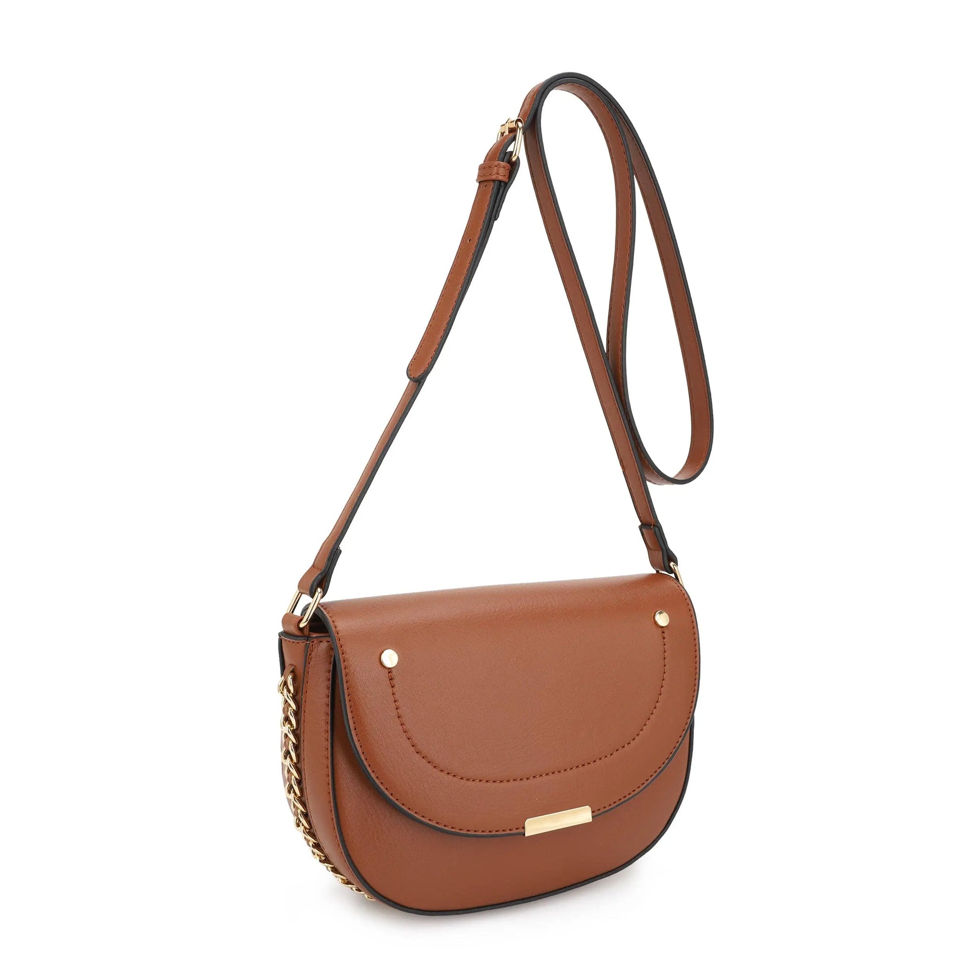 Saddle Crossbody Bag - Crossbody Bags