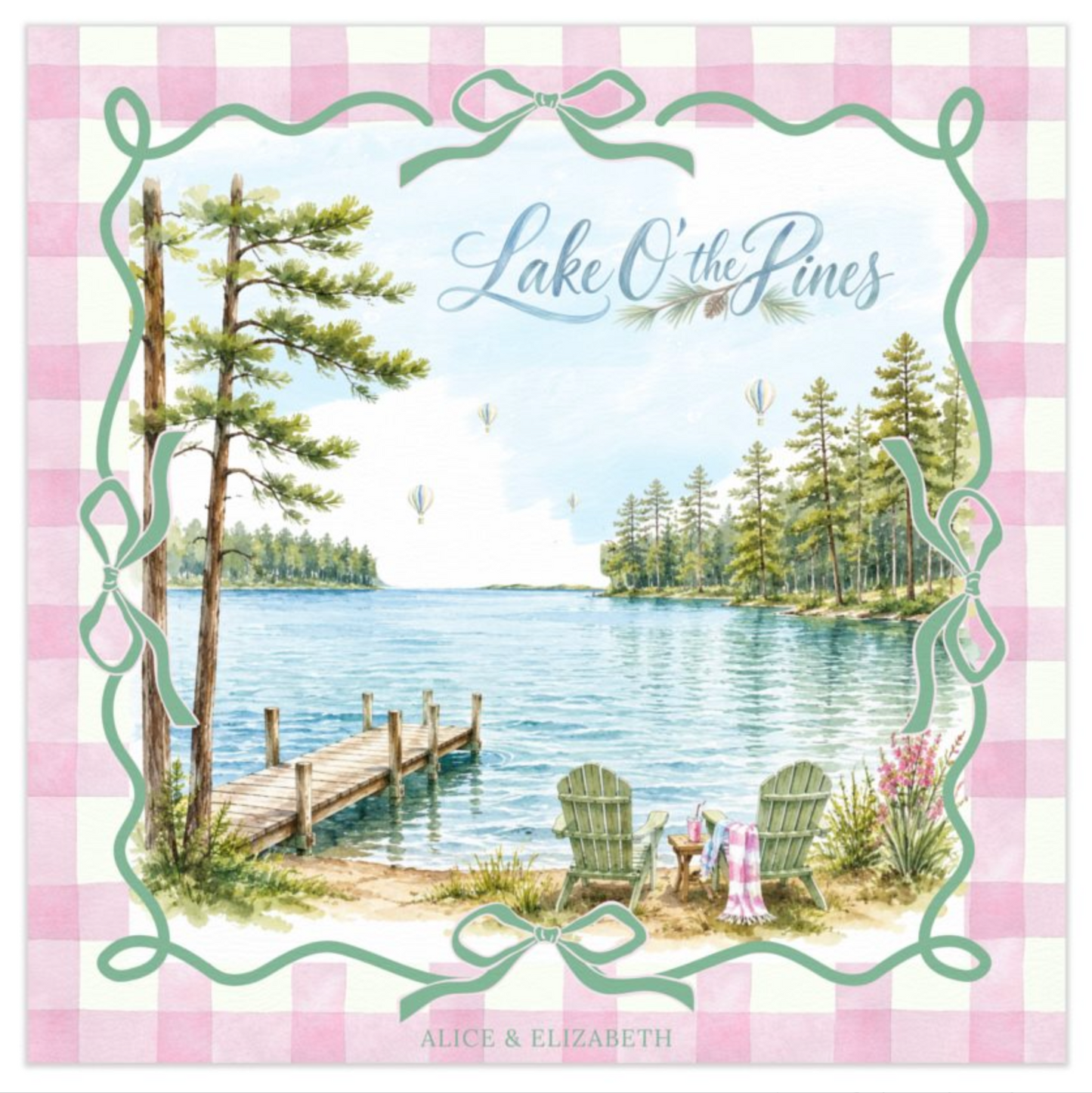 Lake O' the Pines Mahjong Mat