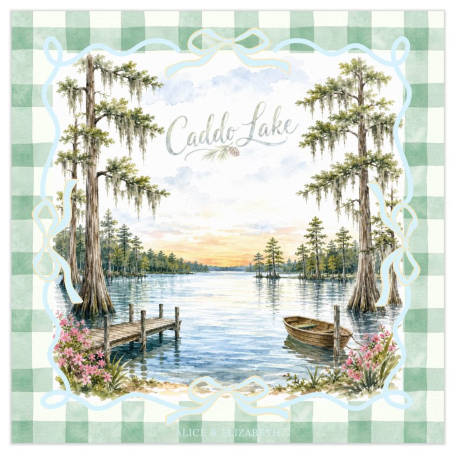 Caddo Lake Mahjong Mat