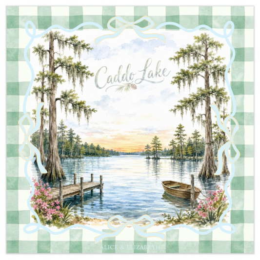 Caddo Lake Mahjong Mat