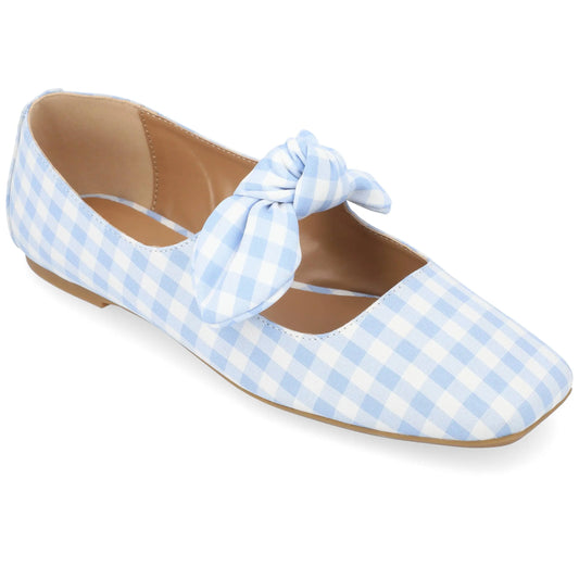 Seralinn Ballet Mary Jane Flats In Fabric - 6 - Footwear