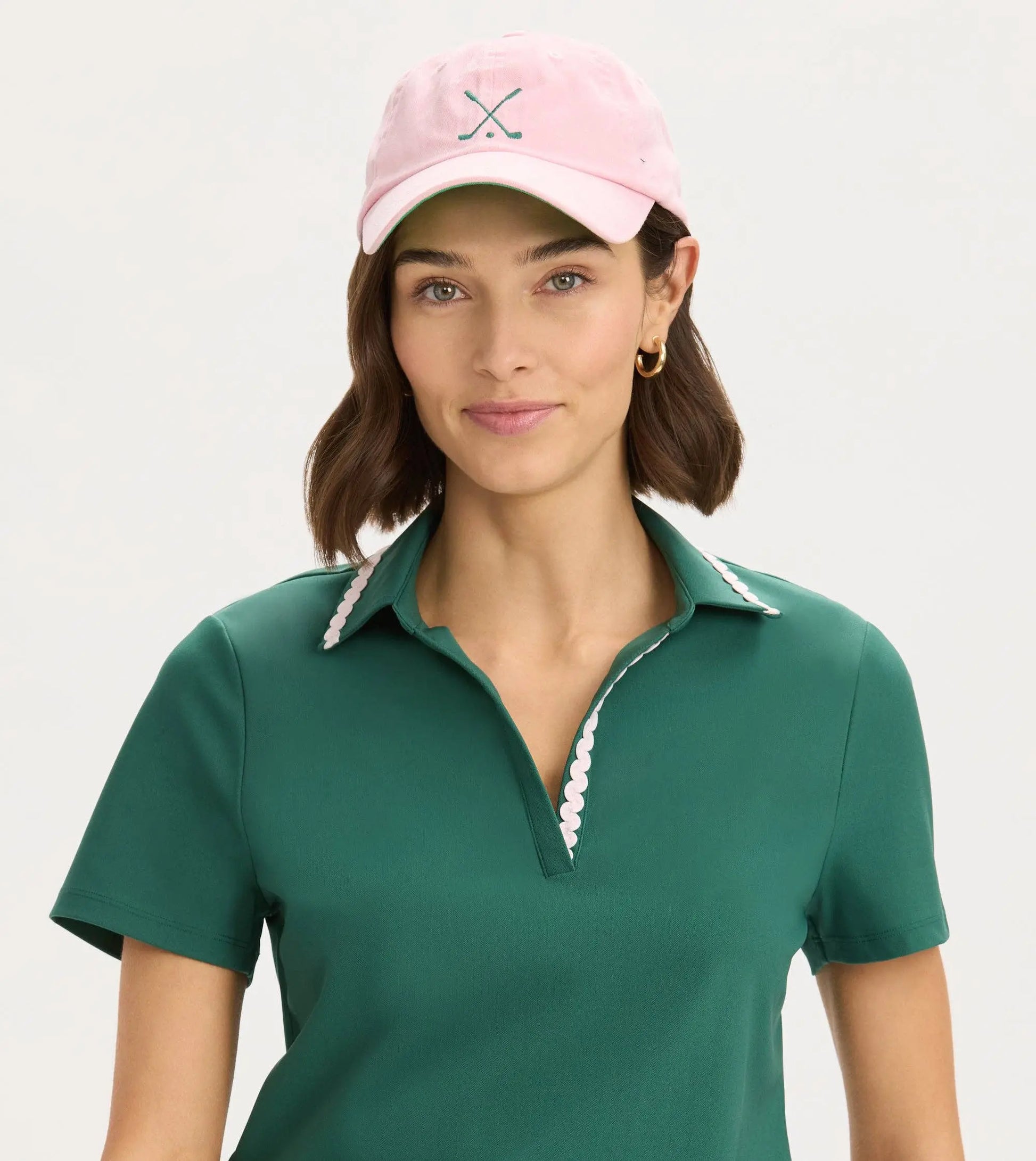 Sophie Ric Rac Polo - Hunter - Tops