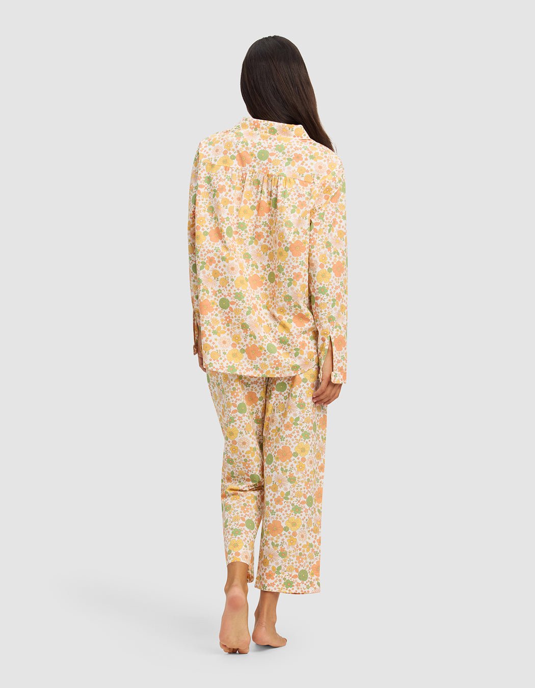 Women's Sutton Long Sleeve Cropped Pajama Set