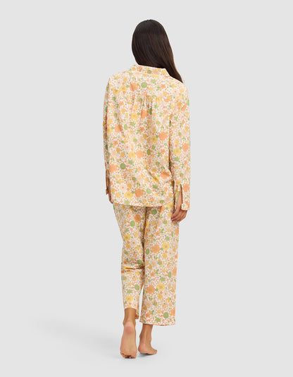 Women's Sutton Long Sleeve Cropped Pajama Set