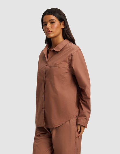 Women's Sutton Long Sleeve Cropped Pajama Set