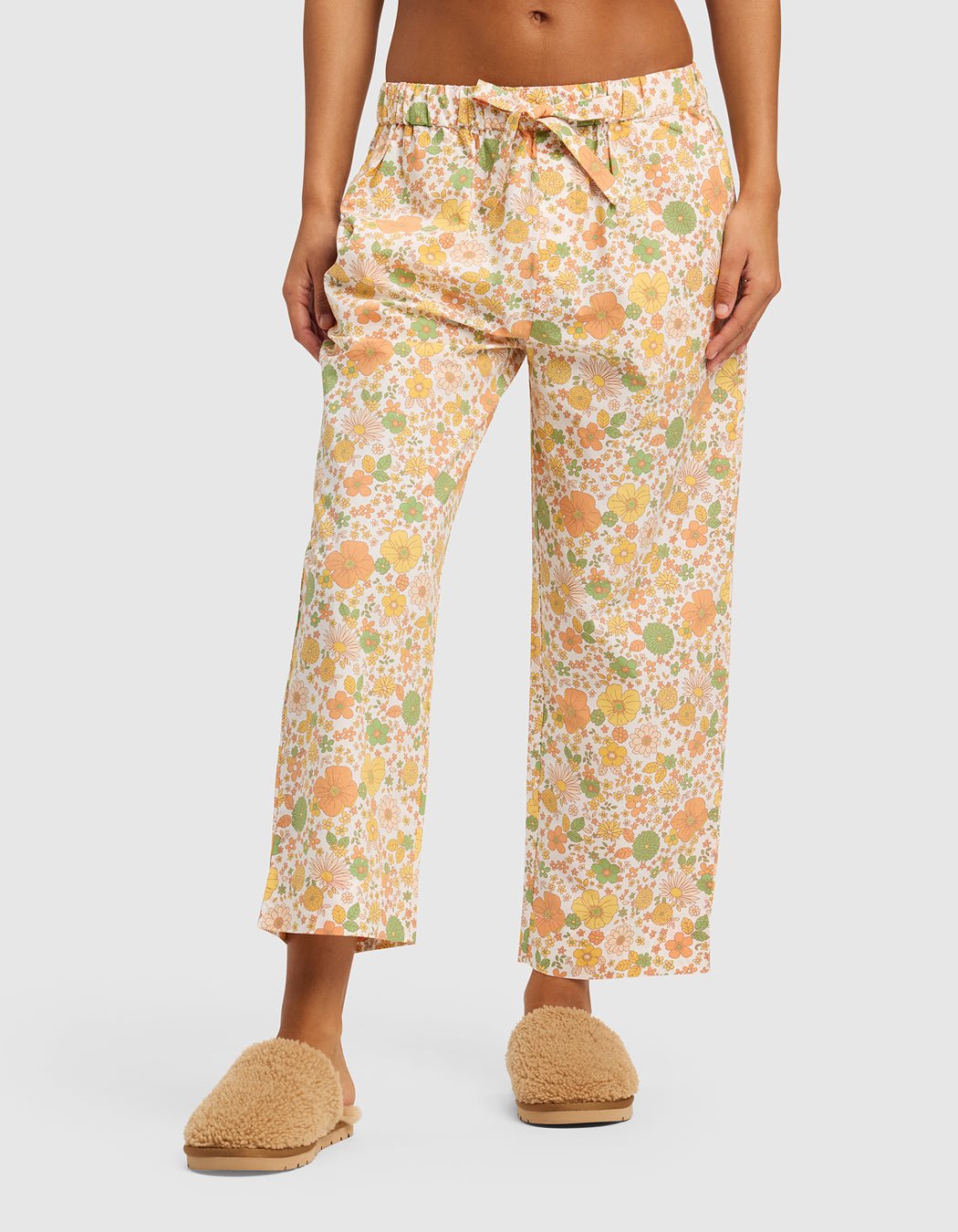 Women's Sutton Long Sleeve Cropped Pajama Set