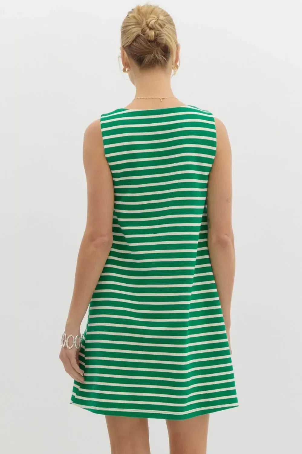 The Caroline Striped Summer Dress - Dresses