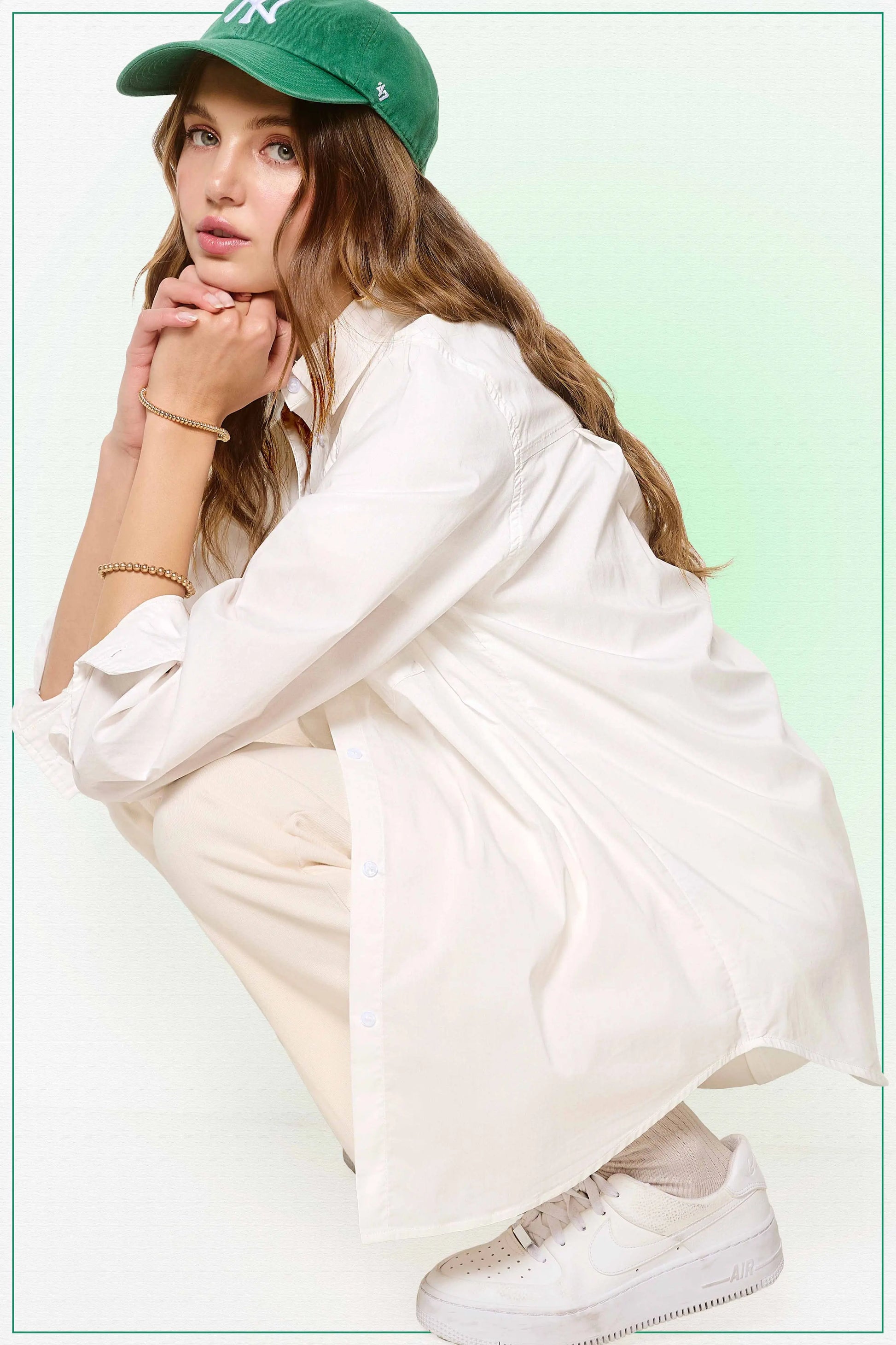 The Claire Classic Poplin Button-Down - Tops