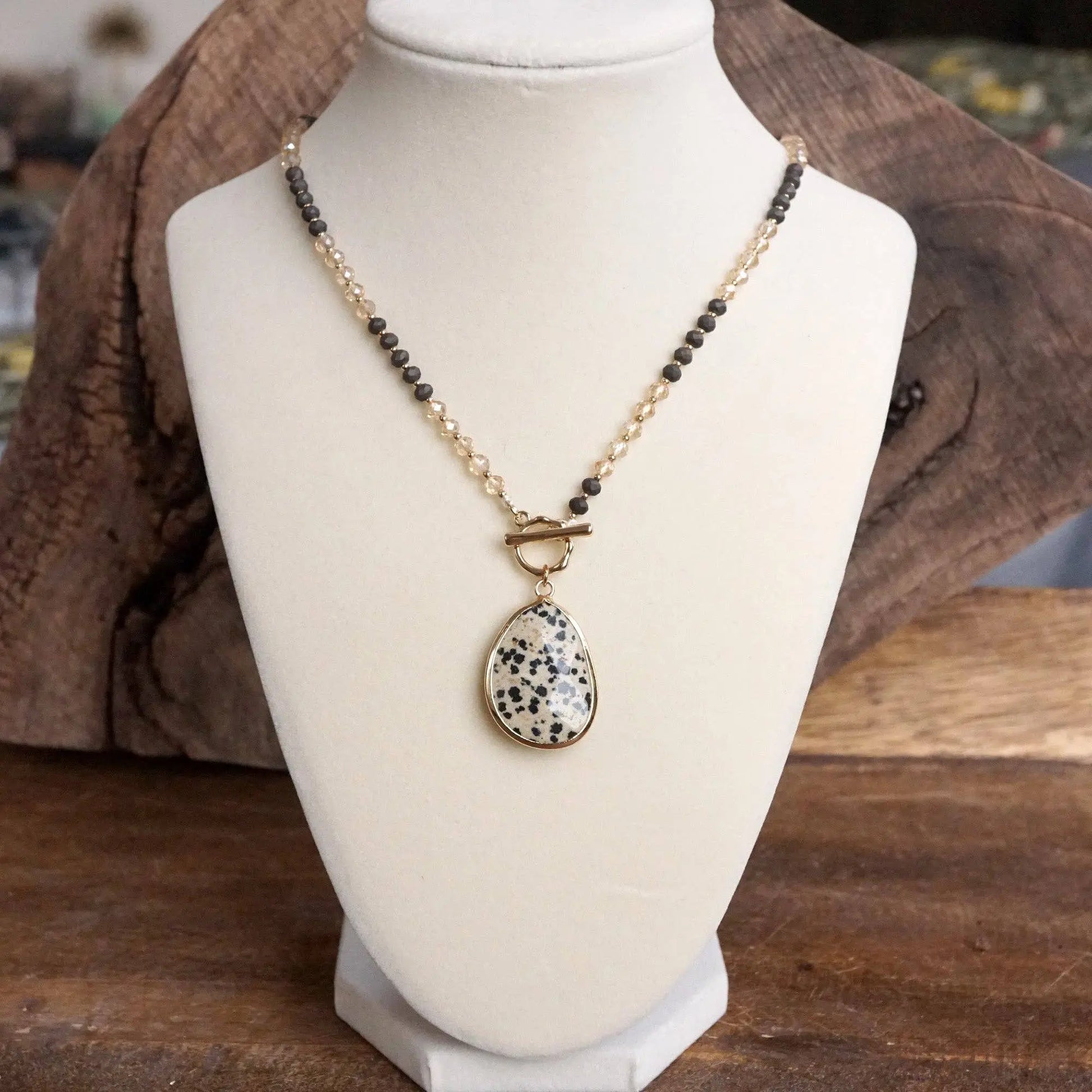 The Isabella Semi-Precious Necklace - Jewelry