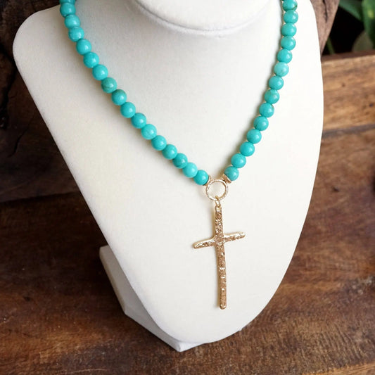 The Juliette Cross Necklace - Jewelry