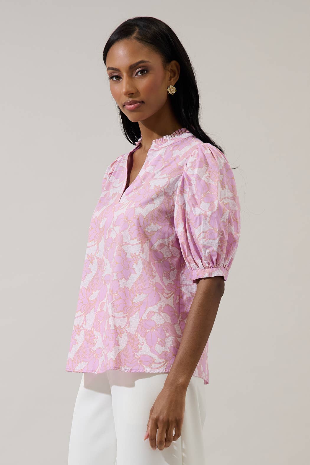The Daney Pink Terri Blouse
