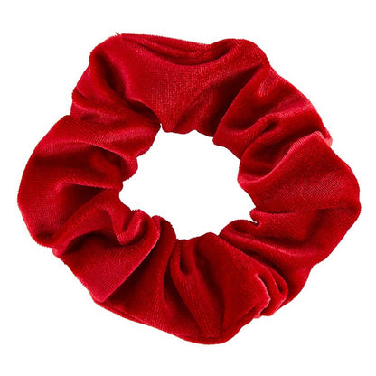 Large Scrunchie Heart Ornament – Red