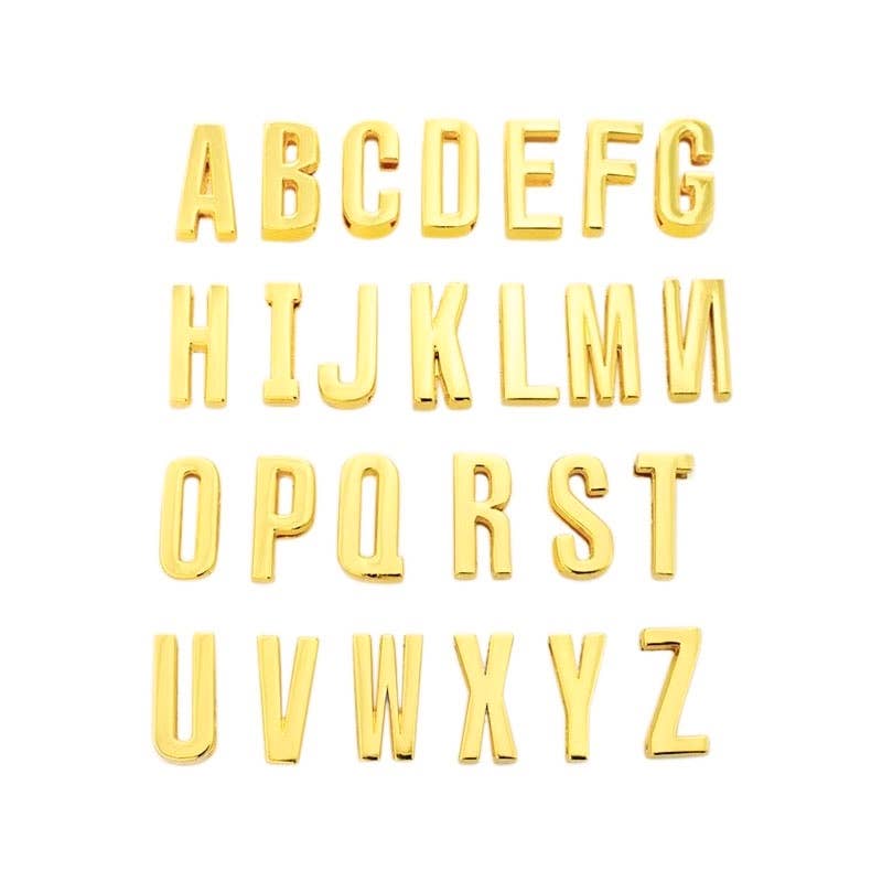 Gemelli Signature Slide-On Initial Charm jewelry featuring a sleek, personalized initial design on a stylish slide-on piece.