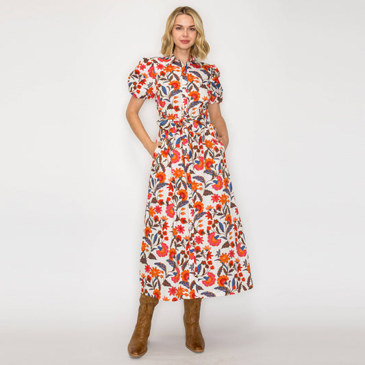 The Poppy  Festival Dream Midi Dress