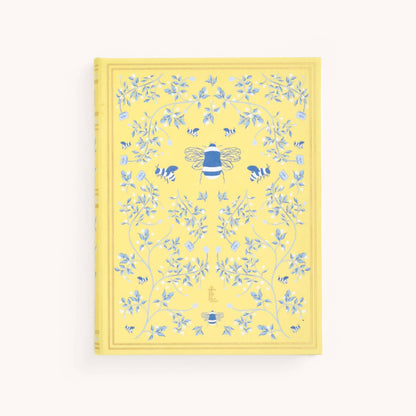 🌼 The Caroline Journal — Linen Journal in Yellow