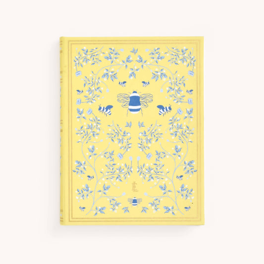 🌼 The Caroline Journal — Linen Journal in Yellow