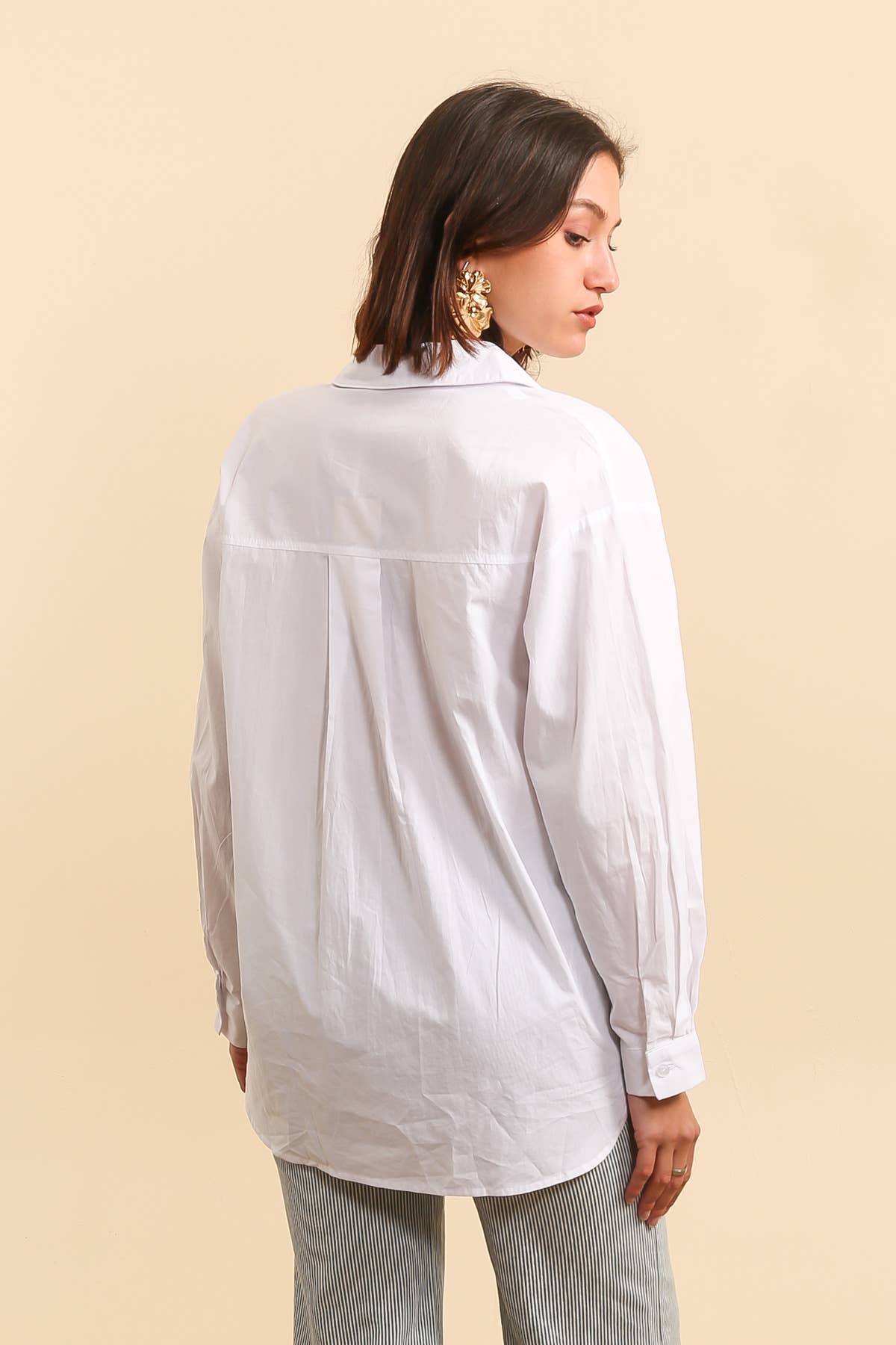 Classic Poplin Shirt — Timeless White