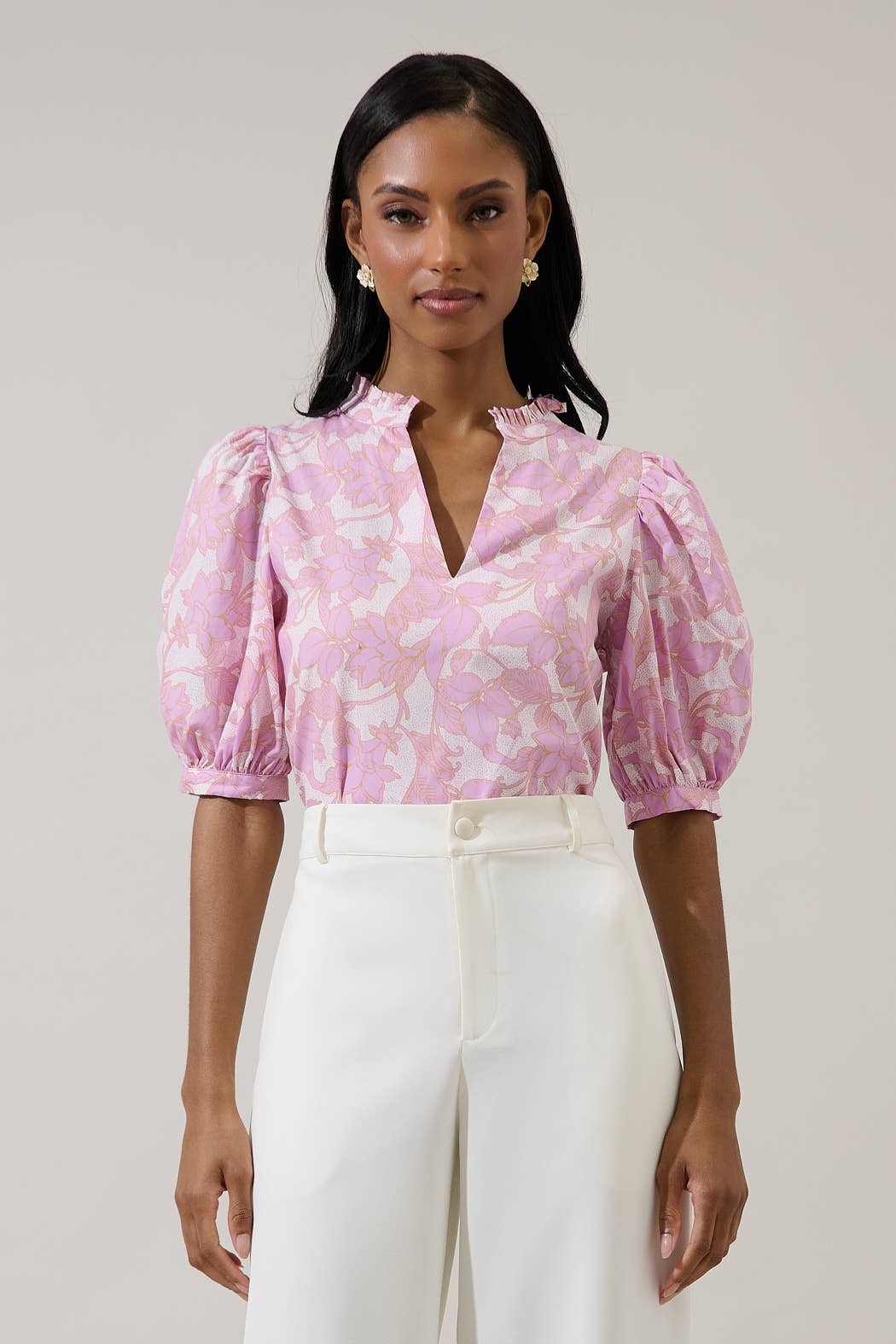 The Daney Pink Terri Blouse