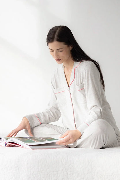 Classic Luxury Pajamas in Brushed Pima Cotton