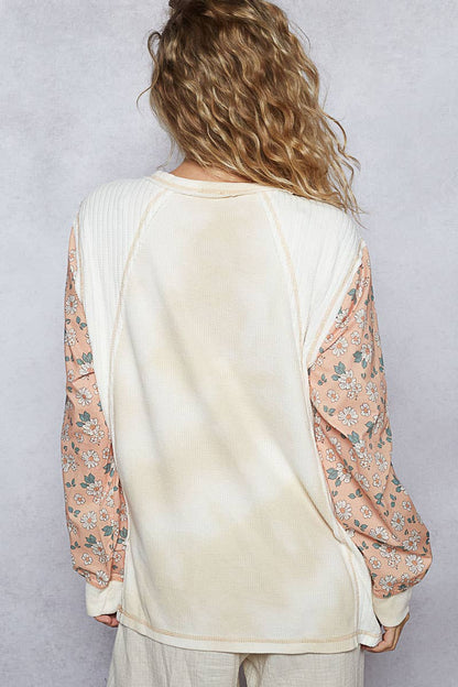 Stella Star-Stitch Knit Top (Cream Multi)