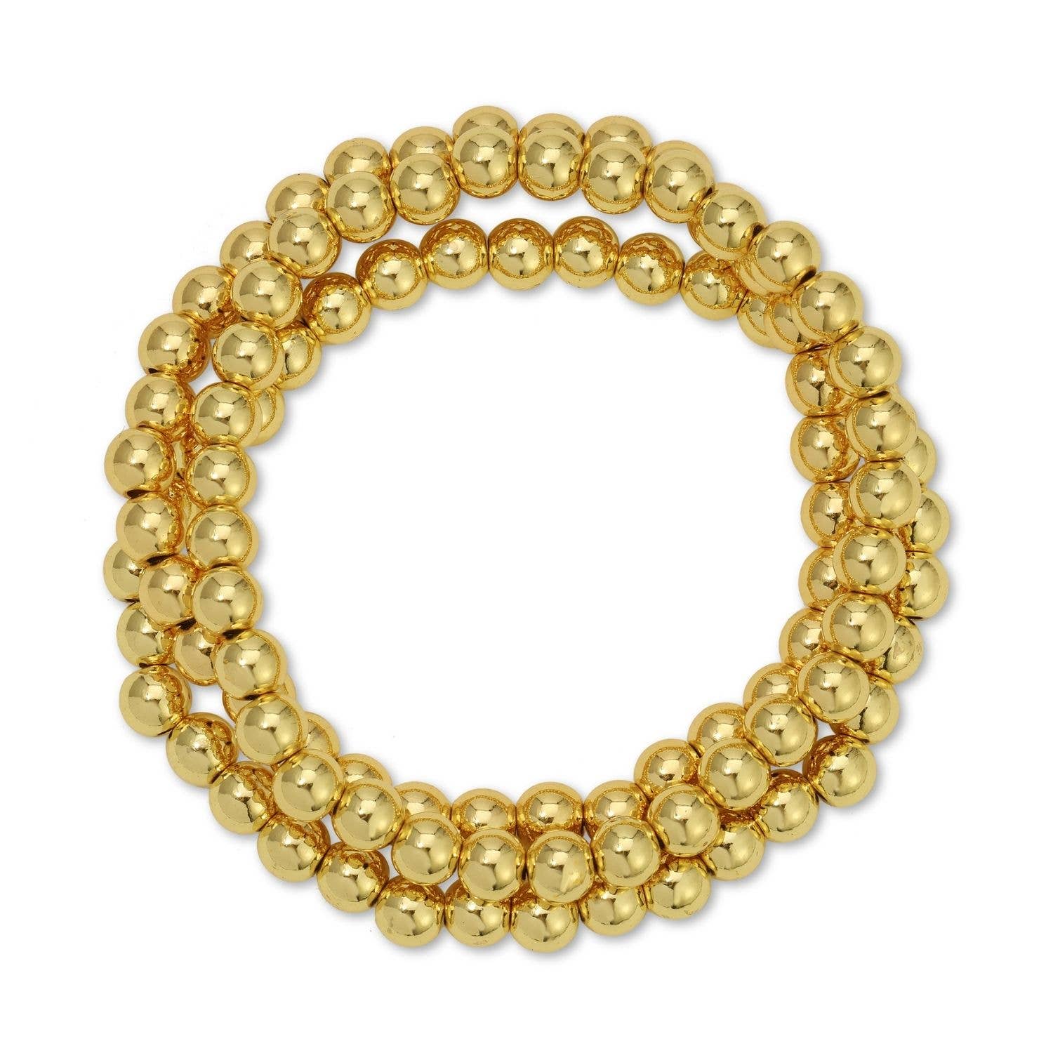 Gold initial necklace from Splendid Iris featuring a personalized letter pendant on a delicate chain jewelry piece.