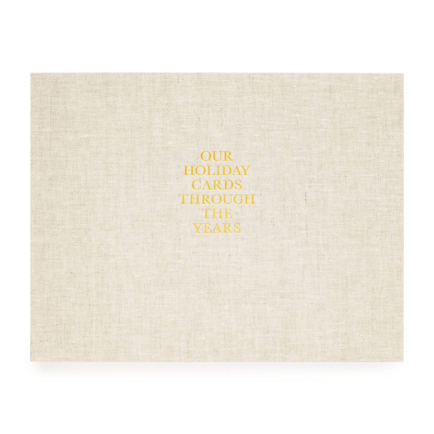 Holiday Card Book — Flax