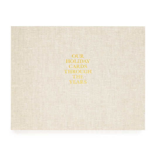 Holiday Card Book — Flax