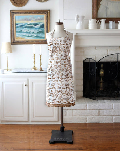 Lilibet Mocha Kitchen Apron